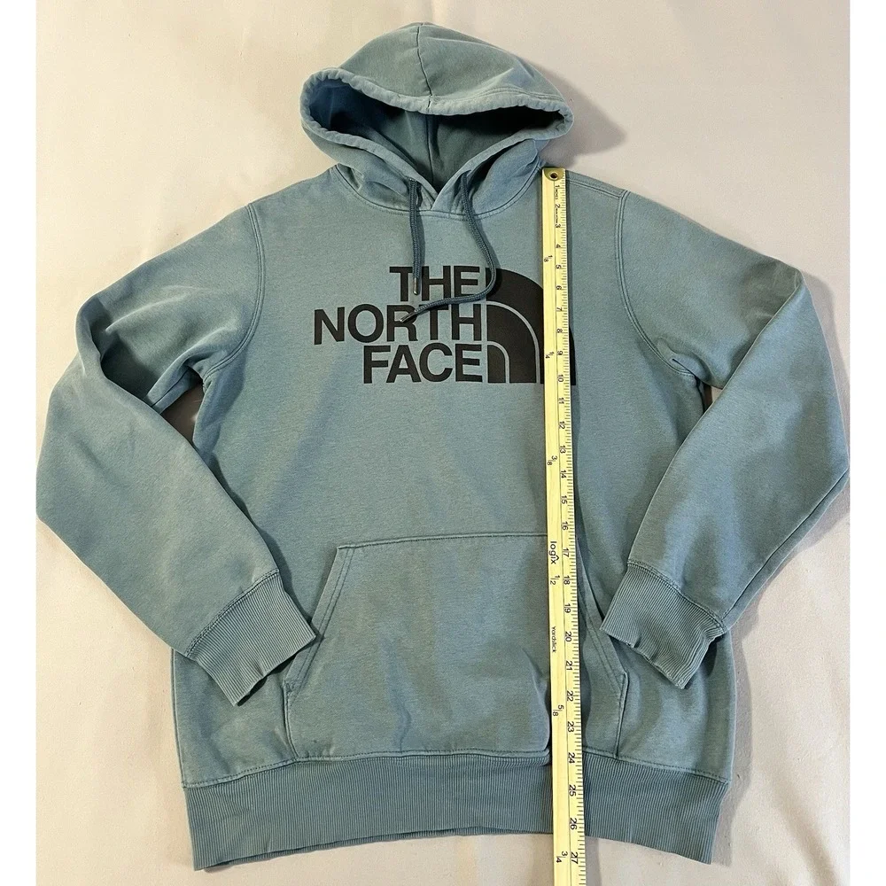 The North Face Teal Blue Pullover Sweatshirt‎ Hoodie Medium Pullover